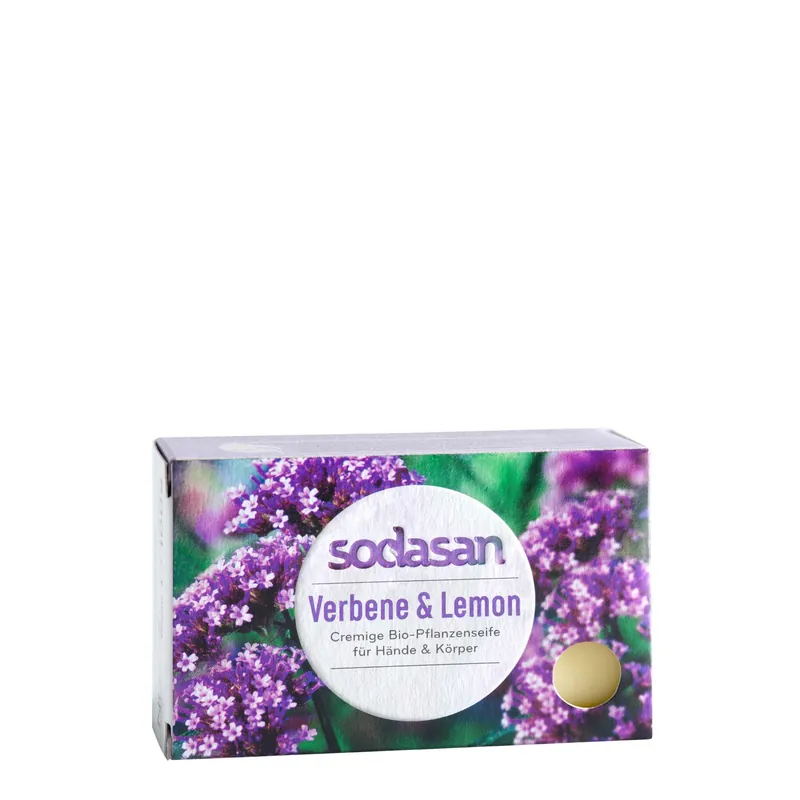 sodasan Feste Seife Verbene & Lemon 100g Knallerangebot