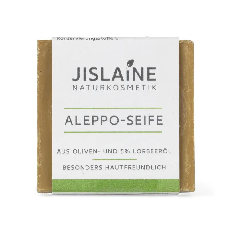 Jislaine Naturkosmetik Aleppo-Seife Probiergröße 20g Garantierte Lieferung
