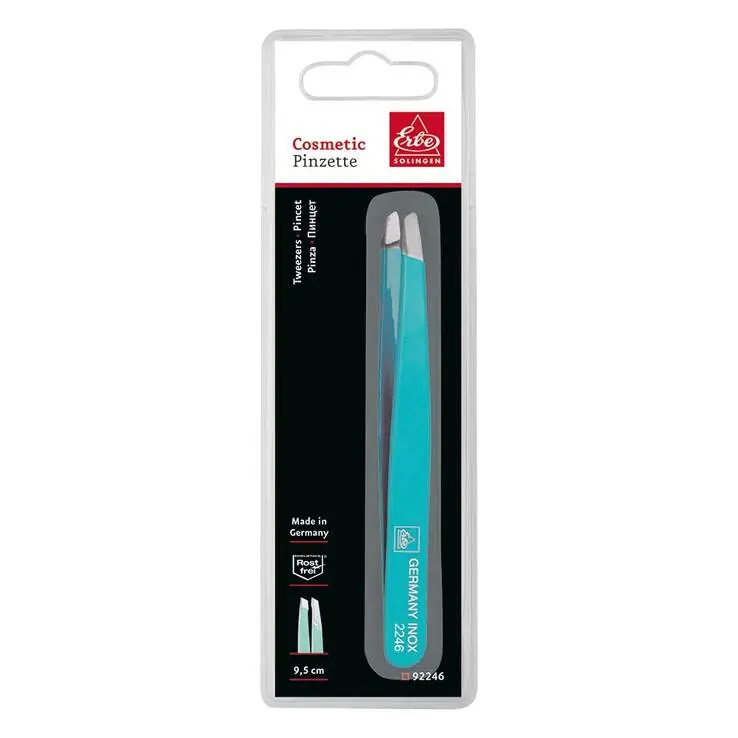 Günstig Erbe Profi Pinzette Inox aquamarin, 1 St
