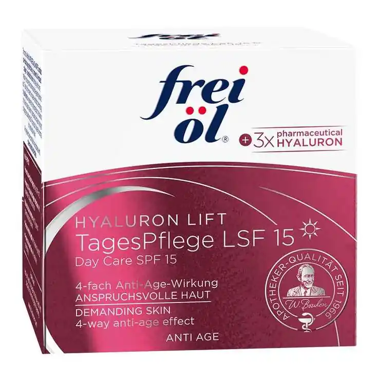 Frei Öl Anti-Age Hyaluron Lift Tagespflege LSF 15, 50 ml Versand Am Gleichen Tag