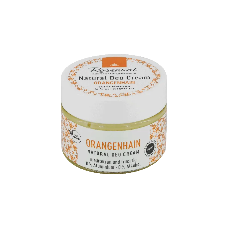Rosenrot Naturkosmetik Deo Creme Orangenhain – vegan (100% natural) 50g Top-Seller