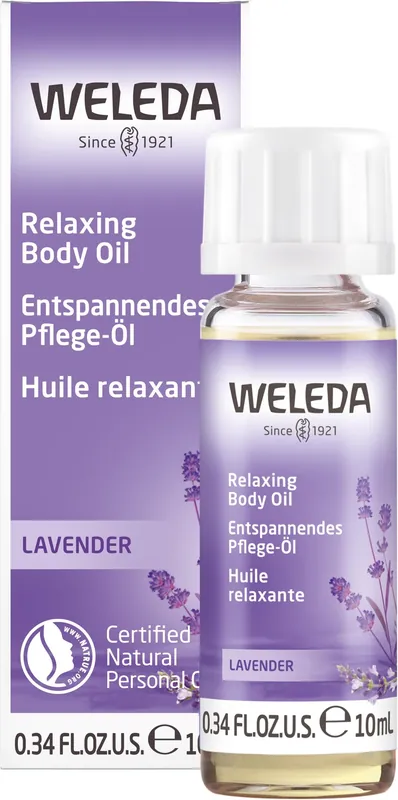 Original Weleda Lavendel Entspannendes Pflege-Öl 10ml