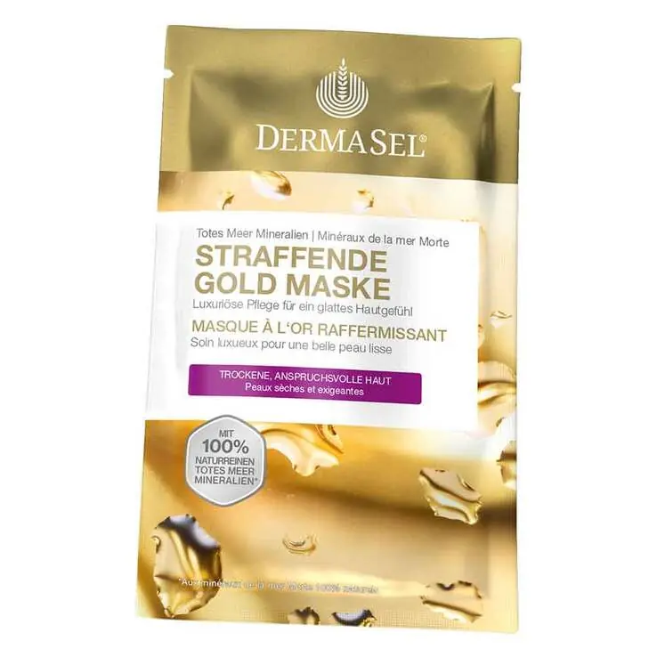 Beliebt Dermasel Exklusiv Totes Meer Maske Goldrausch, 12 ml