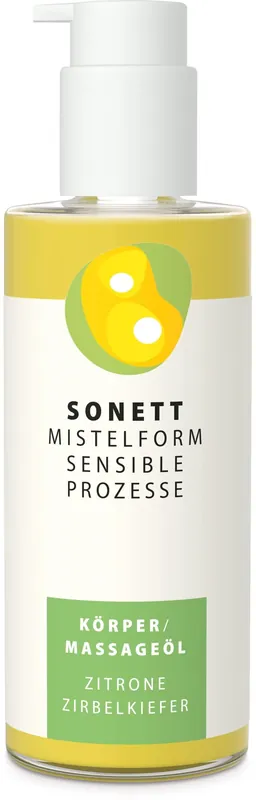 SONETT MISTELFORM. SENSIBLE PROZESSE Körper- und Massageöl Zitrone-Zirbelkiefer 145ml Super-Preis