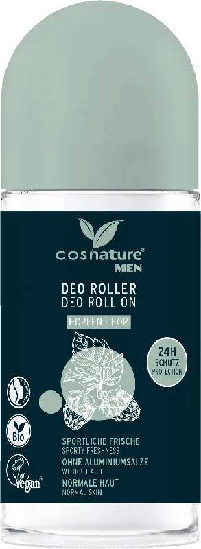 Cosnature ®MEN DEO ROLLER HOPFEN 50ml Nur Für Kurze Zeit