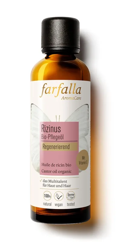 farfalla Rizinus, Bio-Pflegeöl, 75ml, regenerierend 75ml Jetzt Zugreifen