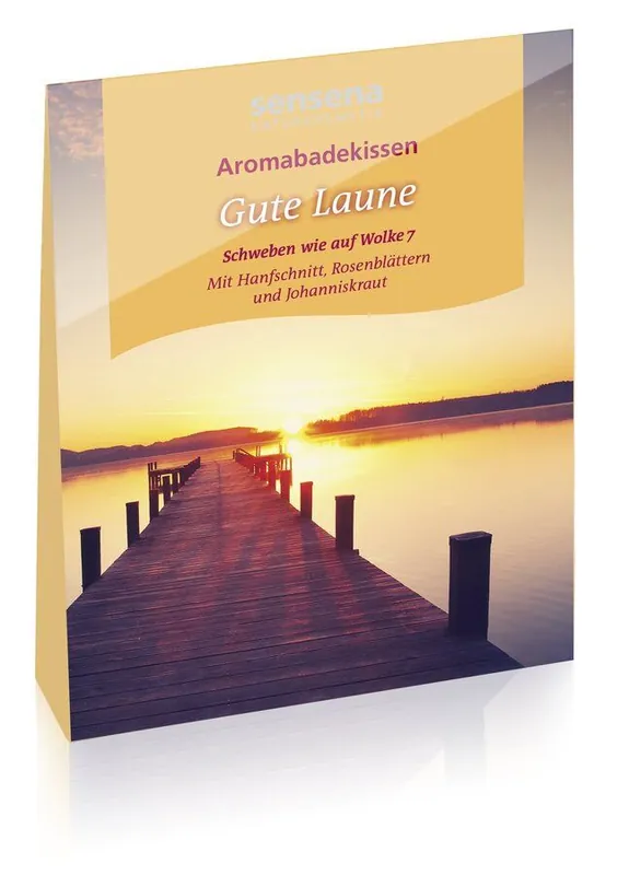 Gratis Versand sensena Naturkosmetik Aromabadekissen Gute Laune 60g