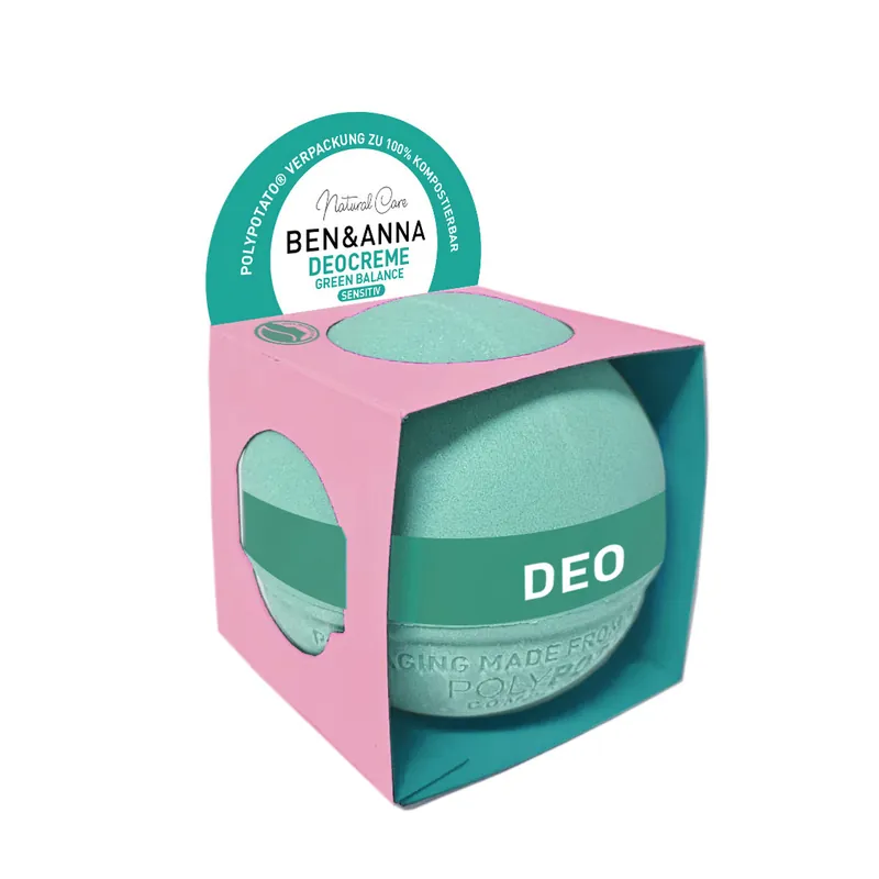 Ben&Anna Natural Care Ben&Anna Deocreme POLY POTATO „GREEN BALANCE“ 40g Limited Edition