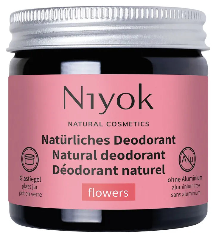Beliebt Niyok – 2 in 1 Deodorant Creme Anti-Transpirant: Flowers 40ml