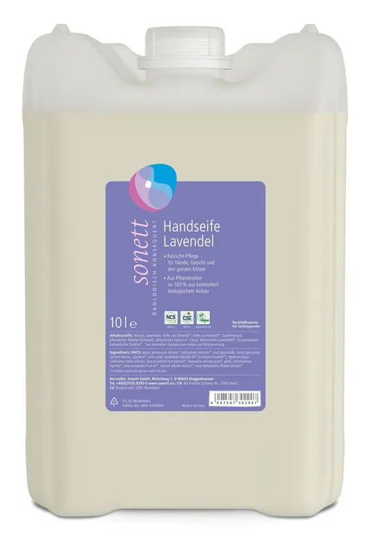SONETT Handseife Lavendel 10l Geprüft