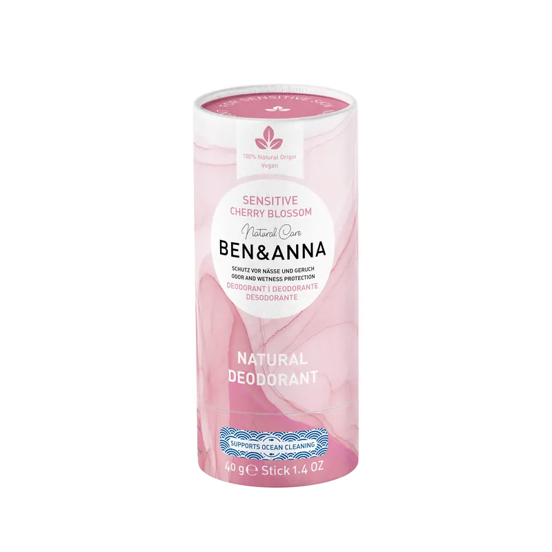 Preis Gesenkt Ben&Anna Natural Care Papertube Deodorant Sensitive Japanese Cherry Blossom 40g