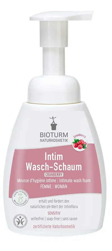 BIOTURM Intim Wasch-Schaum Cranberry 250ml Highlight