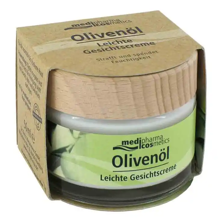 Ausverkauf Olivenöl Leichte Gesichtscreme, 50 ml