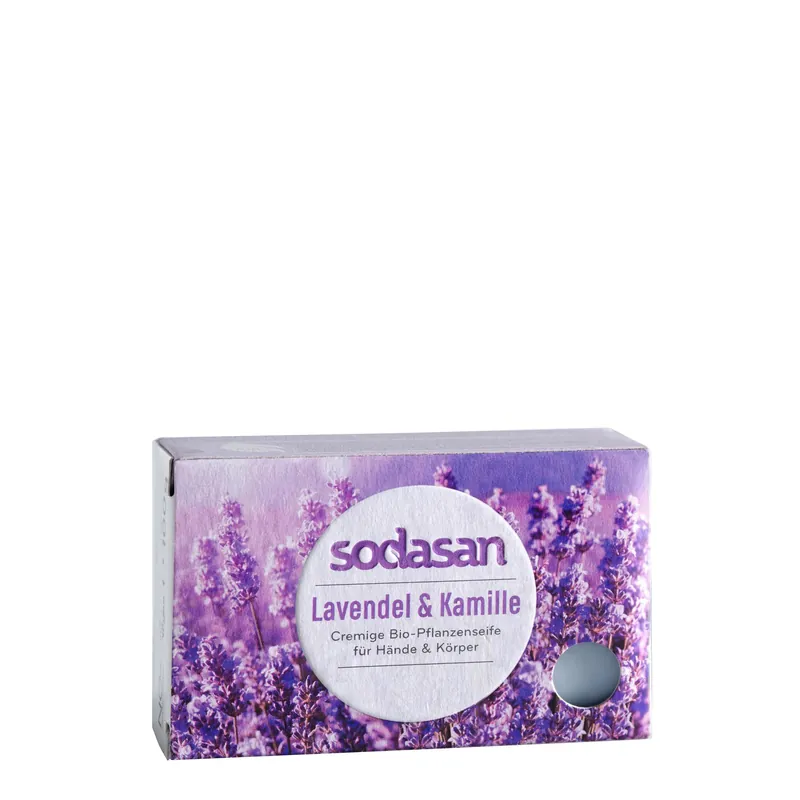 Solange Der Vorrat Reicht sodasan Feste Seife Lavendel & Kamille 12 x 100g