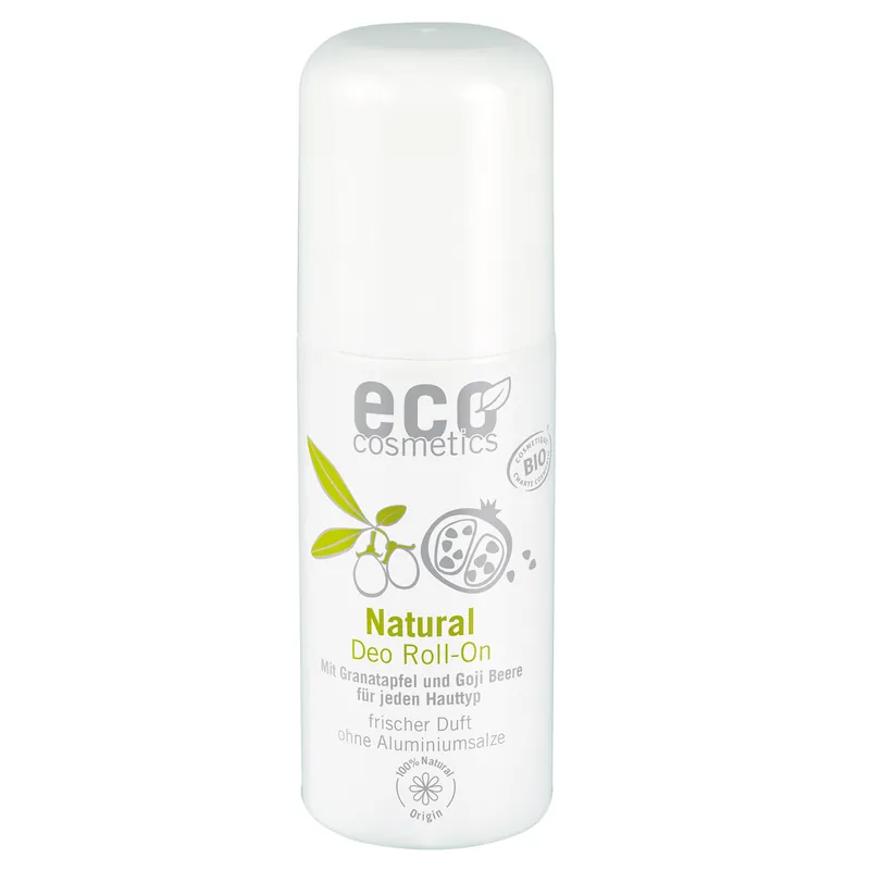 Online Kaufen eco cosmetics Natural Deo Roll-On mit Granatapfel und Goji Beere 50ml
