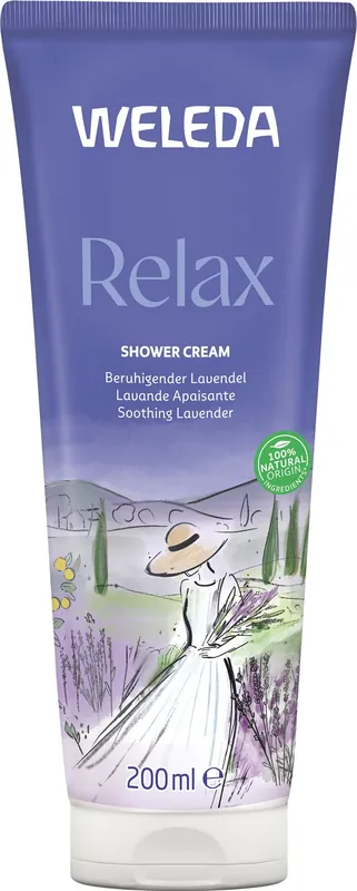 Hochwertig Weleda Relax Shower Cream Lavendel 200ml