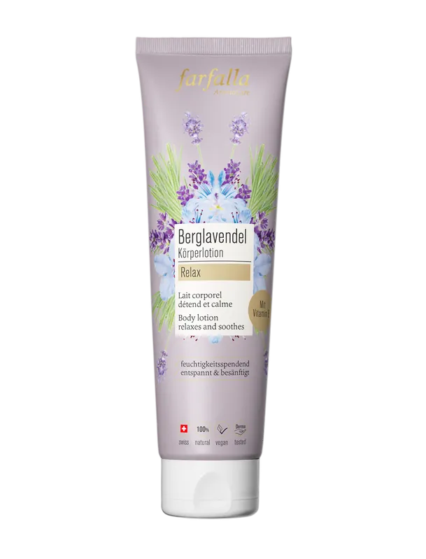 Preisknaller farfalla Berglavendel Relax, Schön entspannt Körperlotion 150ml