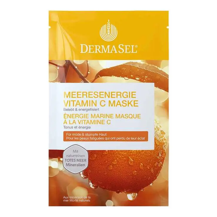 Dermasel Maske Meeresenergie Vitamin C, 12 ml Kostenloser Versand