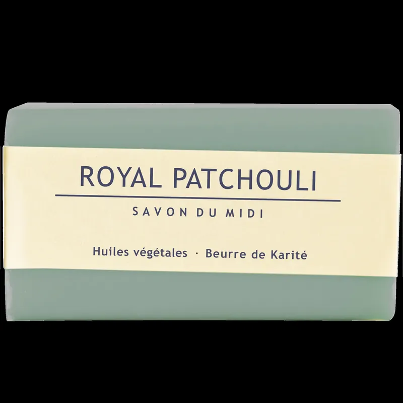 Markenware Savon du Midi Seife mit Karité-Butter Royal Patchouli 12 x 100g