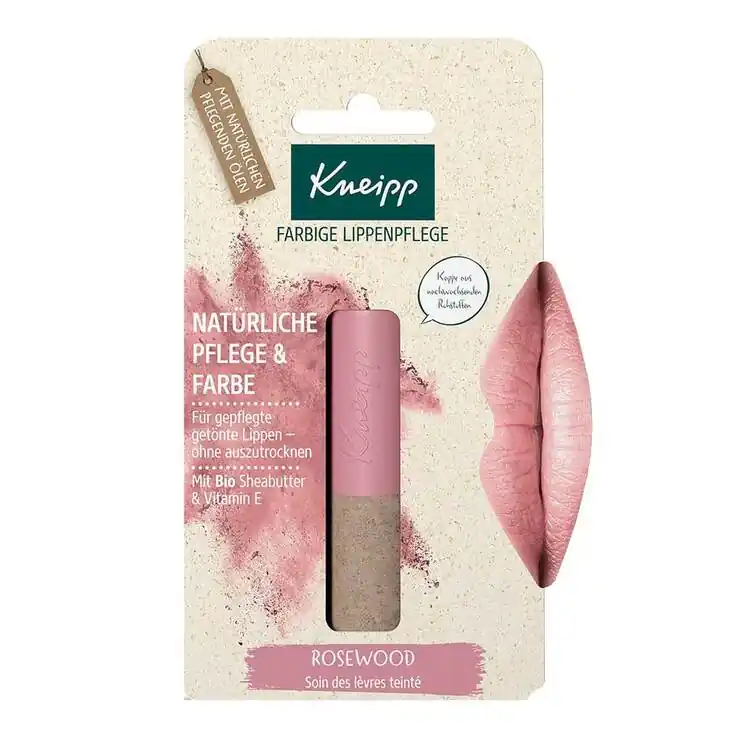 Kneipp farbige Lippenpflege rosewood, 1 St Nur Für Kurze Zeit