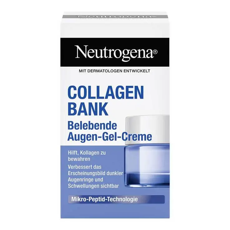 Limited Edition Neutrogena Collagen Bank belebende Augen-Gel-Creme, 15 g