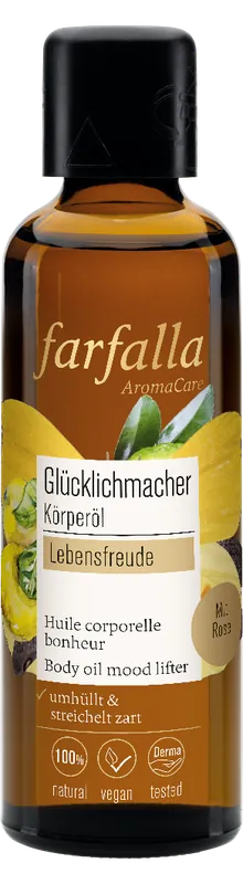 farfalla Lebensfreude, Glücklichmacher Körperöl 75ml Echt