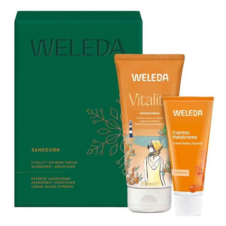 Weleda Geschenkset Sanddorn, 1 P Preisknaller