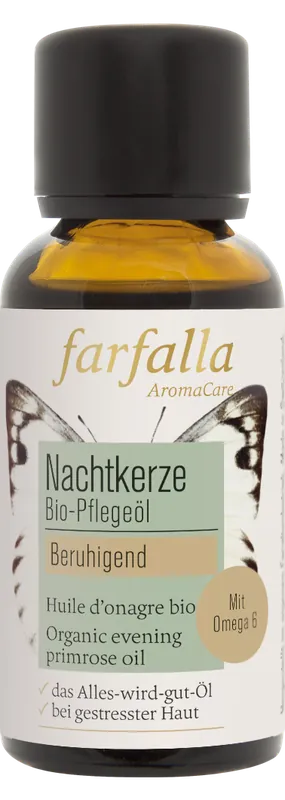 farfalla Nachtkerze, Bio-Pflegeöl, 30ml, beruhigend 30ml Markenprodukt