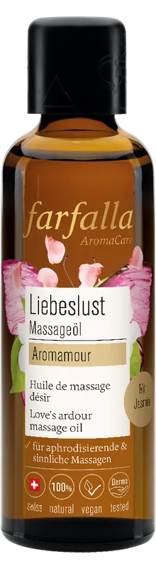 Kostenfreie Lieferung farfalla Aromamour, Liebeslust Massageöl 75ml