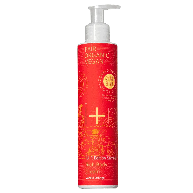 i+m NATURKOSMETIK BERLIN i+m Fair Edition Sambia Rich Body Cream Orange Vanille 200ml Must-Have