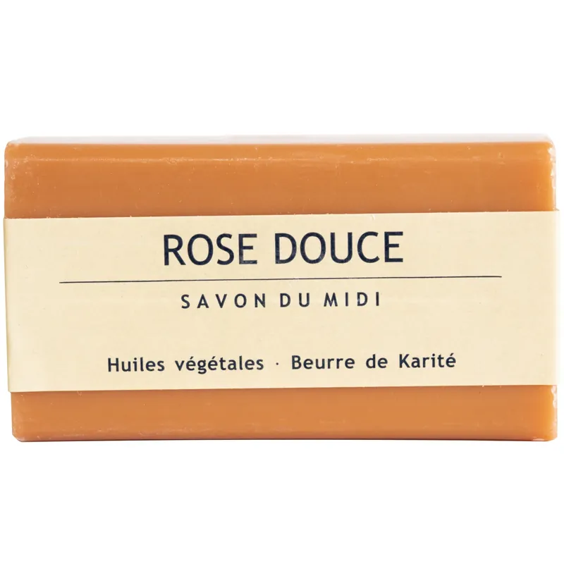 Savon du Midi Seife mit Karité-Butter Rose Douce 12 x 100g Neuheit