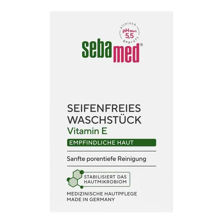 Sebamed seifenfreies Waschstück, 50 g Expressversand