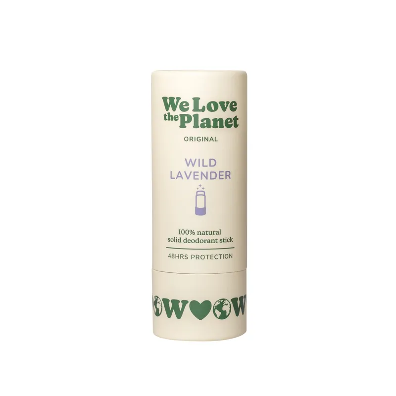 We Love The Planet – Natürlicher Deo-Stick – Wild Lavender 40g Begrenztes Angebot