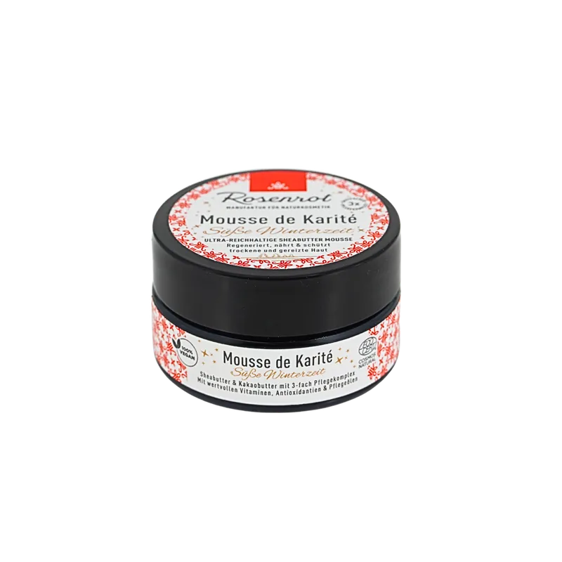 Rosenrot Naturkosmetik Mousse de Karité Süße Winterzeit- 50ml Handgefertigt