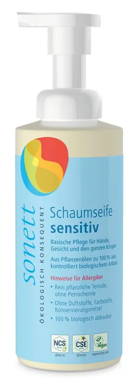 SONETT Schaumseife sensitiv 6 x 200ml Mengenrabatt