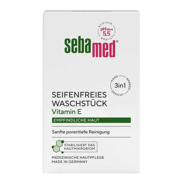 Sebamed seifenfreies Waschstück, 150 g Jetzt Bestellen