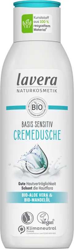 Kostenloser Versand lavera basis sensitiv Cremedusche 4 x 250ml