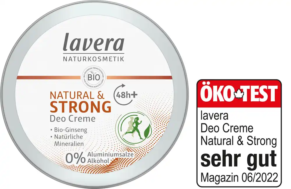 lavera Deo Creme NATURAL & STRONG 6 x 50ml Bestseller