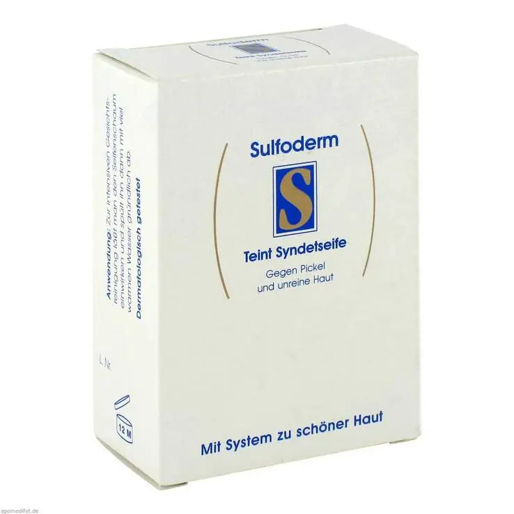 Sulfoderm S Teint Syndets, 100 g Exklusiv