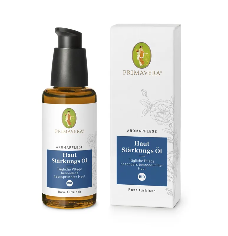 Premium PRIMAVERA Aromapflege Haut Stärkungs Öl bio 50ml