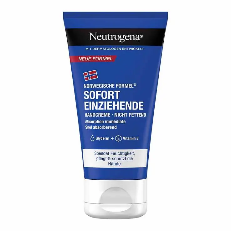 Echt Neutrogena norwegische Formel sofort einziehende Handcreme, 75 ml