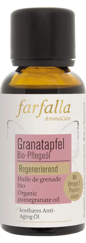 farfalla Granatapfel, Bio-Pflegeöl, 30ml, regenerierend 30ml Top-Qualität