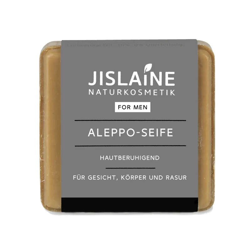 Jislaine Naturkosmetik Aleppo-Seife For Men 20 x 100g Neue Ware