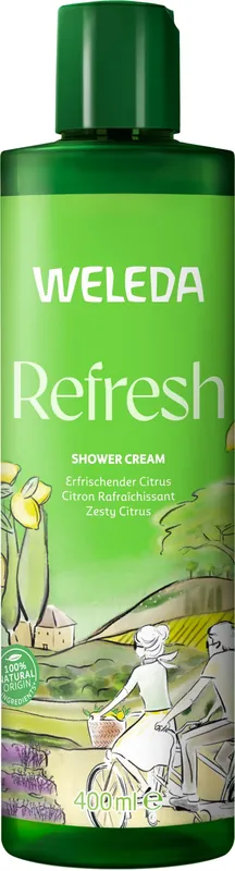 Weleda Refresh Shower Cream Citrus 400ml Meistverkauft