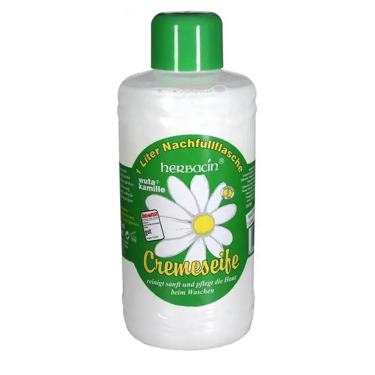 Direktkauf Herbacin kamille Cremeseife Nachfüllflasche, 1000 ml