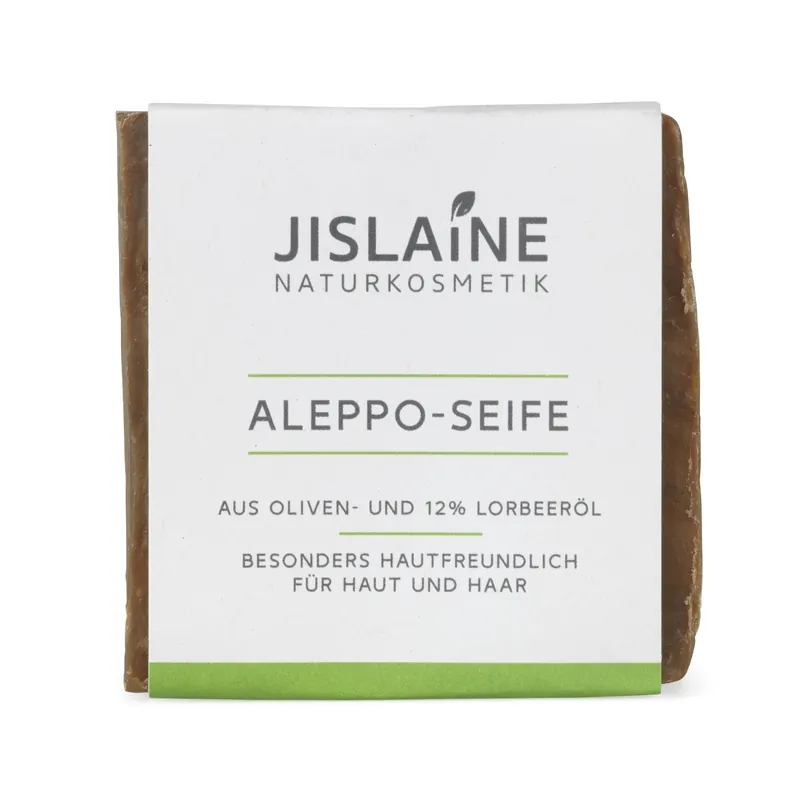 Jislaine Naturkosmetik Aleppo-Seife Block 12 x 200g Sonderangebot