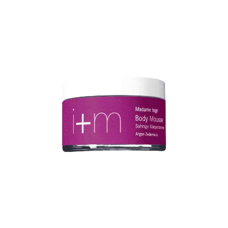 i+m NATURKOSMETIK BERLIN i+m Madame Inge Body Mousse Argan Zedernuss 200ml Günstig