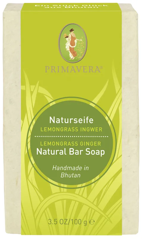 Preis Gesenkt PRIMAVERA Naturseife Lemongrass Ingwer 100g
