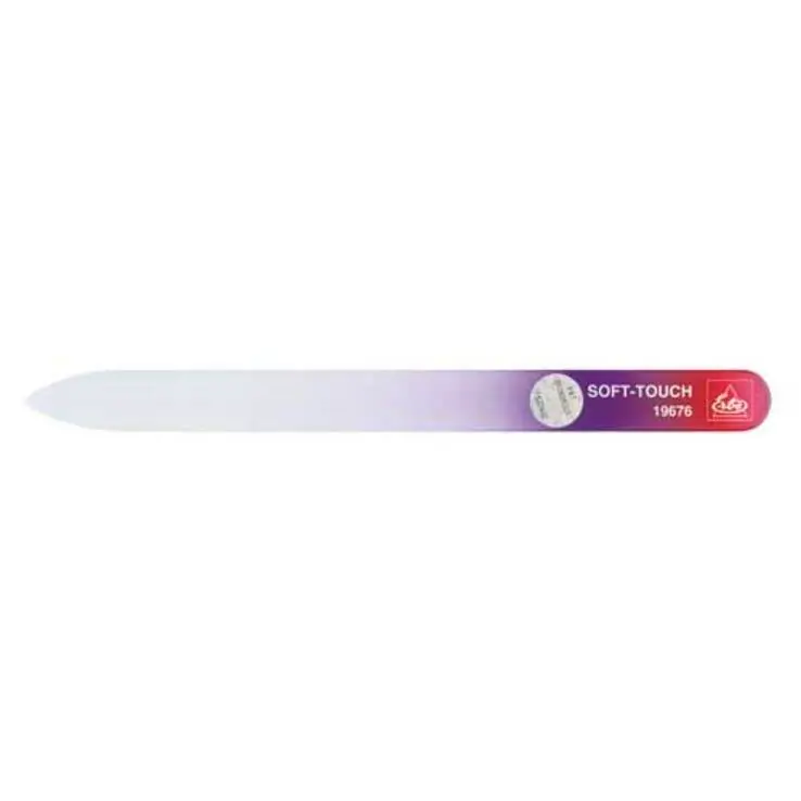 Top-Qualität Erbe Glasfeile Soft-Touch Farbverlauf rot, 1 St