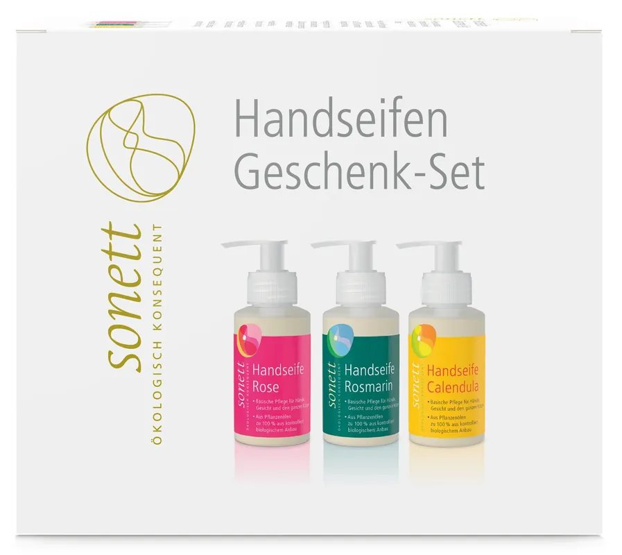 SONETT Handseifen Geschenk-Set 4 x 330ml Neu Im Sortiment
